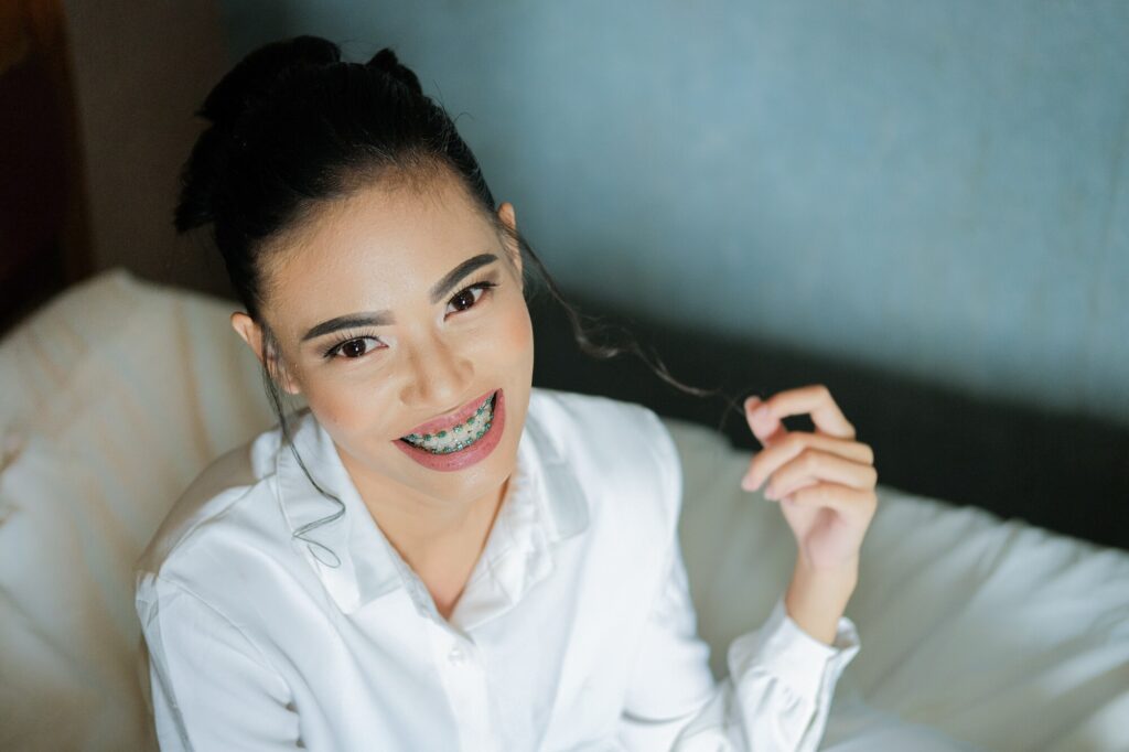 bad oral hygiene with braces