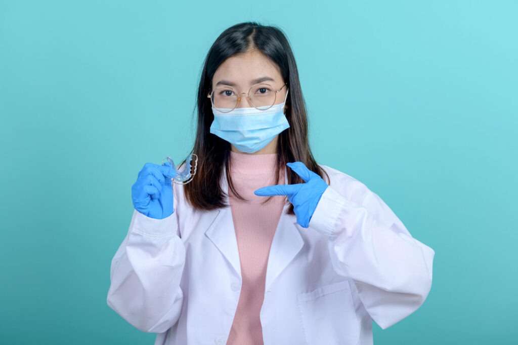 wearing invisalign